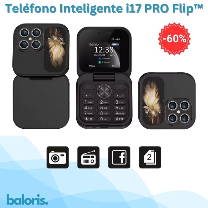 Teléfono Inteligente i17 PRO Flip™