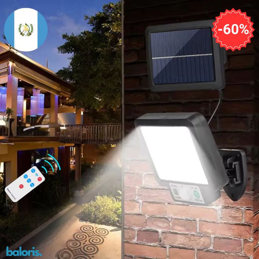 Lampara Solar Con Detector De Movimiento