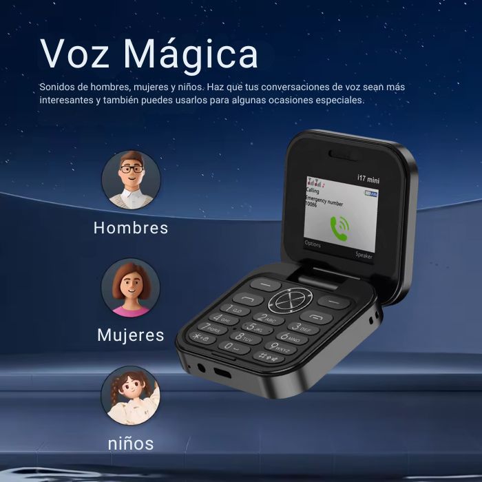 Teléfono Inteligente i17 PRO Flip™
