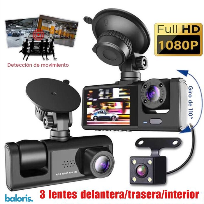Cámara Para Automóvil Pro (3 lentes)