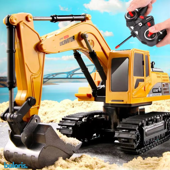 EXCAVADORA DE CONTROL REMOTO